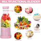 Portable Electric Bottle Juicer 420ml Multicolor ABS